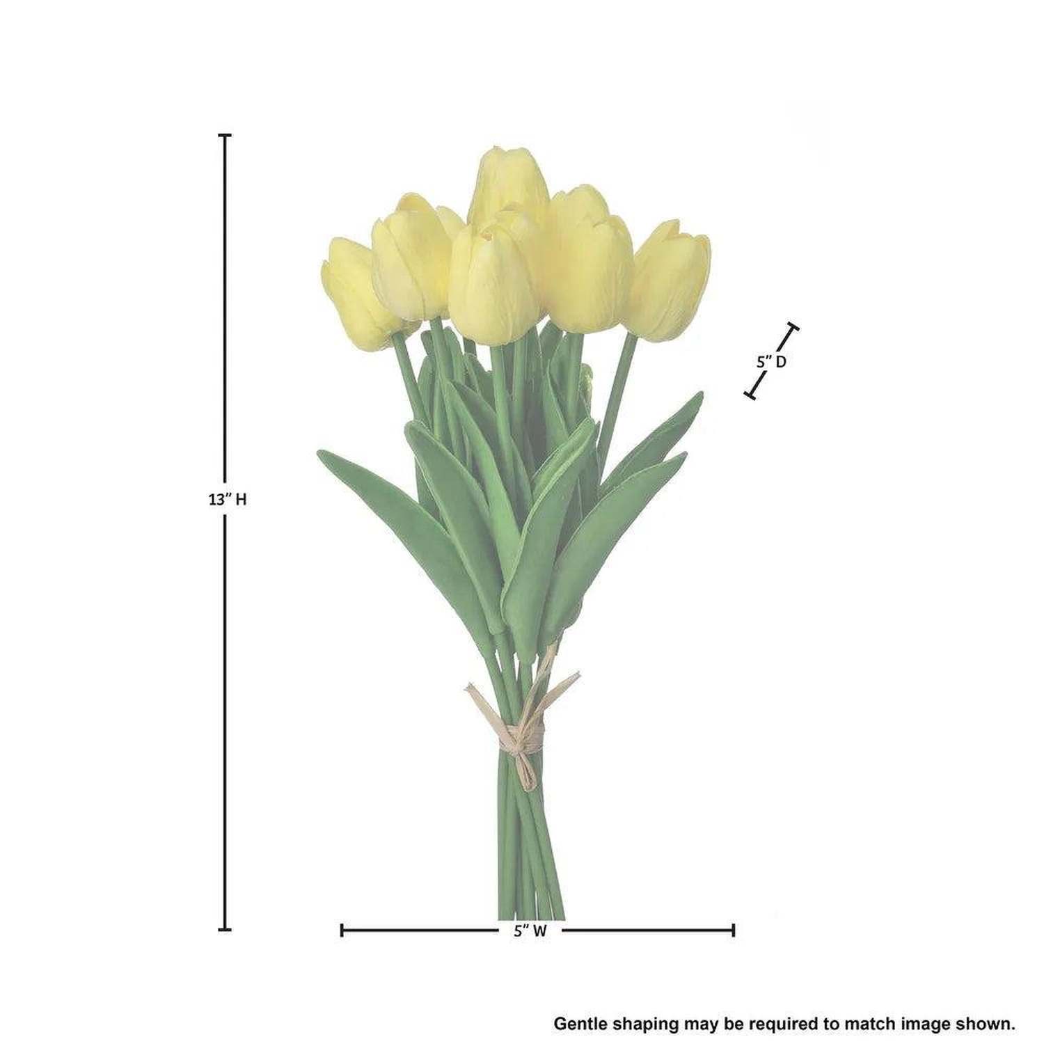 Shop For 13" Eva Dutch Tulip Bundle: Yellow