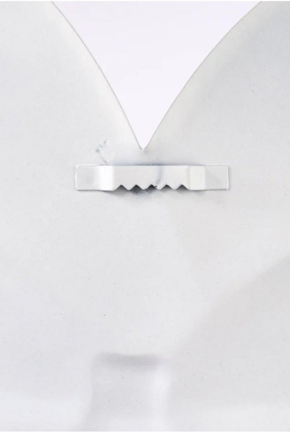 13" Metal Embossed Candy Canes: Pink/Ice Blue