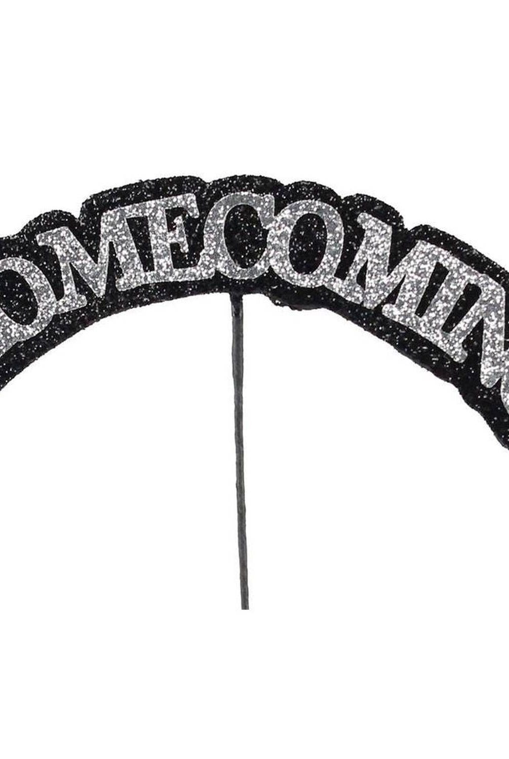 Shop For 13in Glitter Homecoming Pick: Black