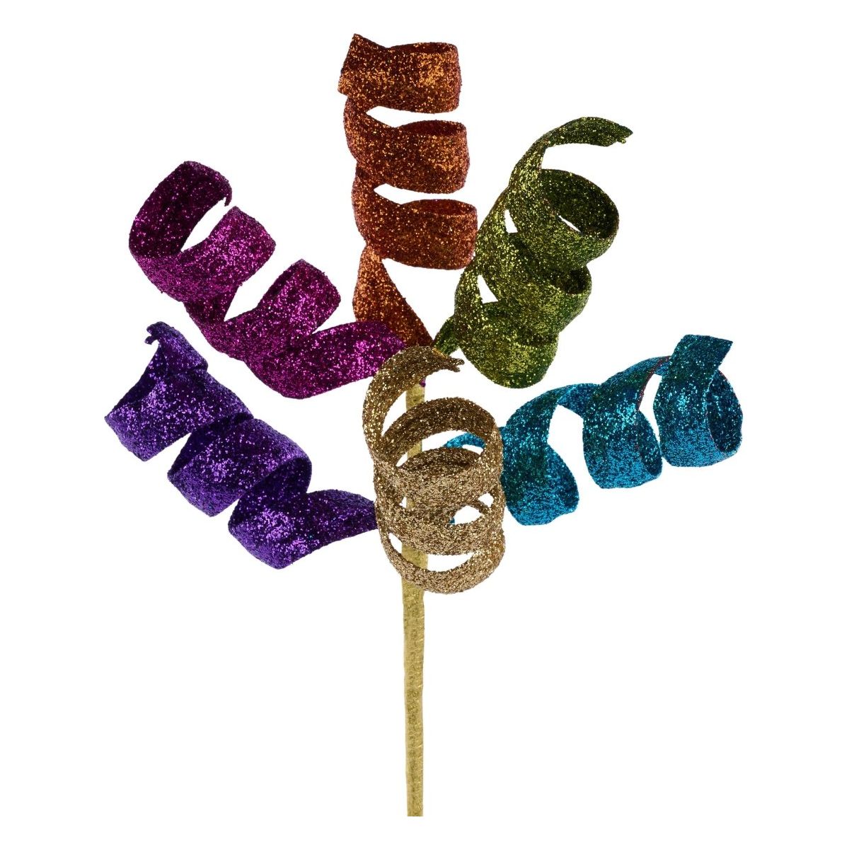 Shop For 14" Glitter Curl Pick: Fiesta