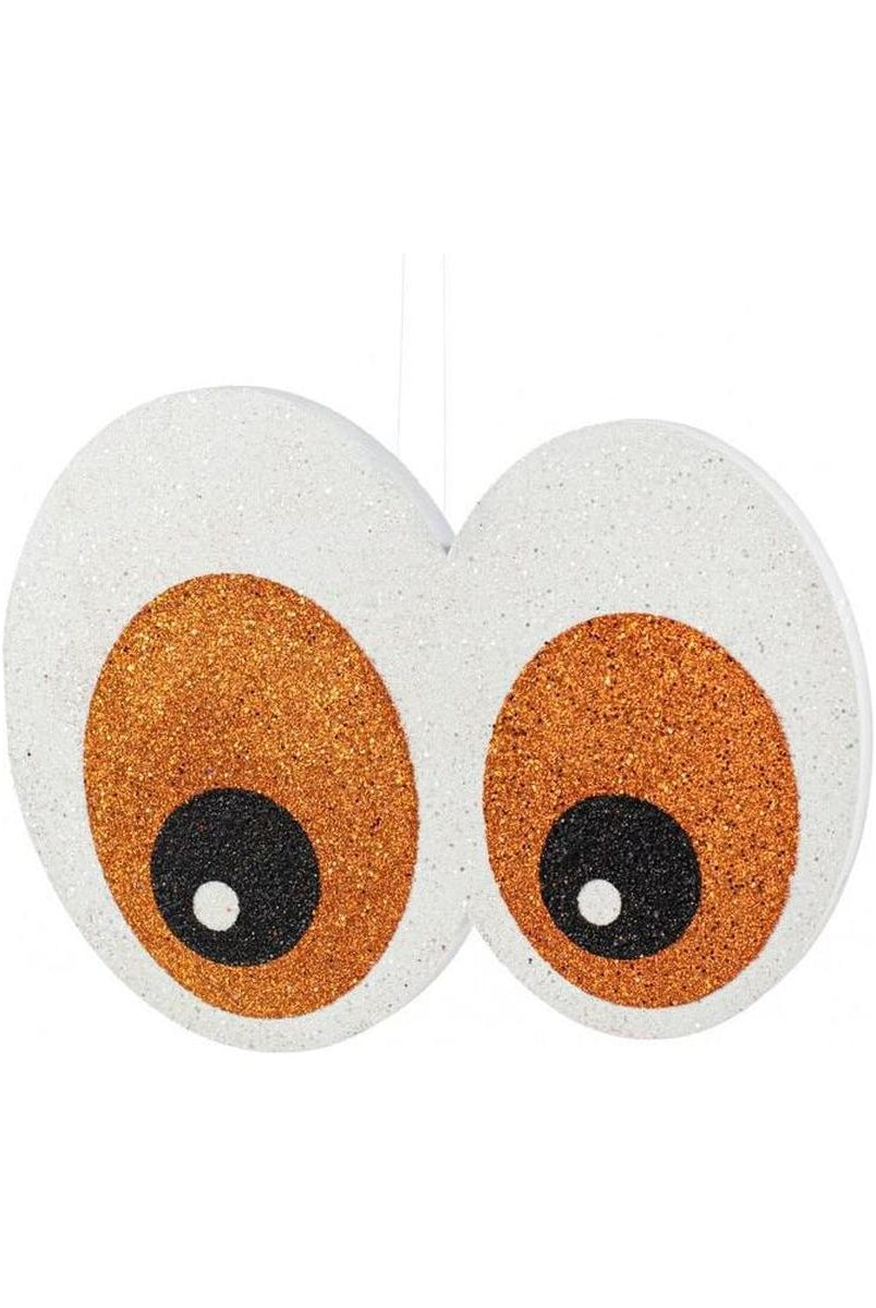 Shop For 14" Glitter Eyeballs Ornament Hanger: Orange at Michelle's aDOORable Creations