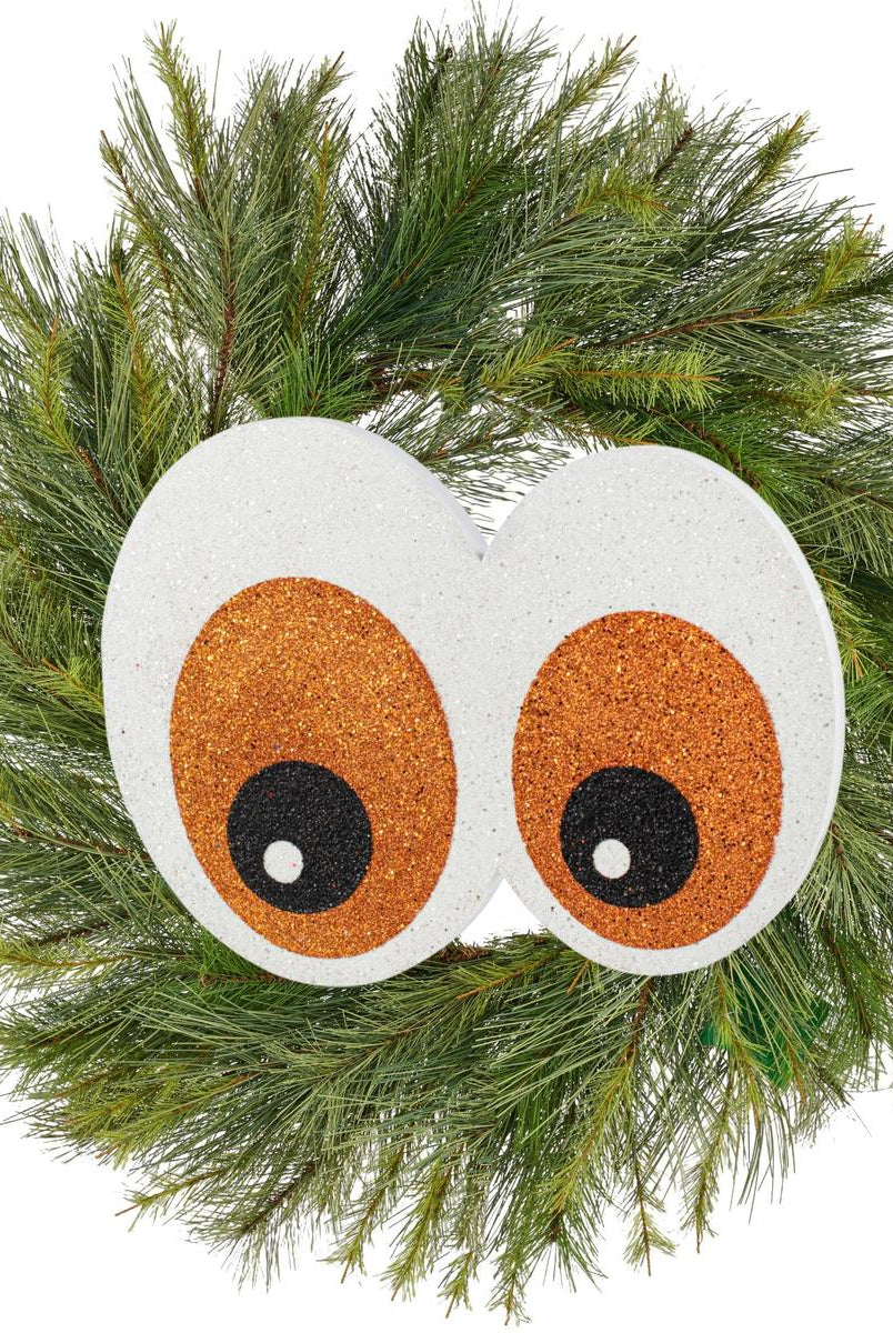 Shop For 14" Glitter Eyeballs Ornament Hanger: Orange