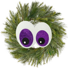 Shop For 14" Glitter Eyeballs Ornament Hanger: Purple