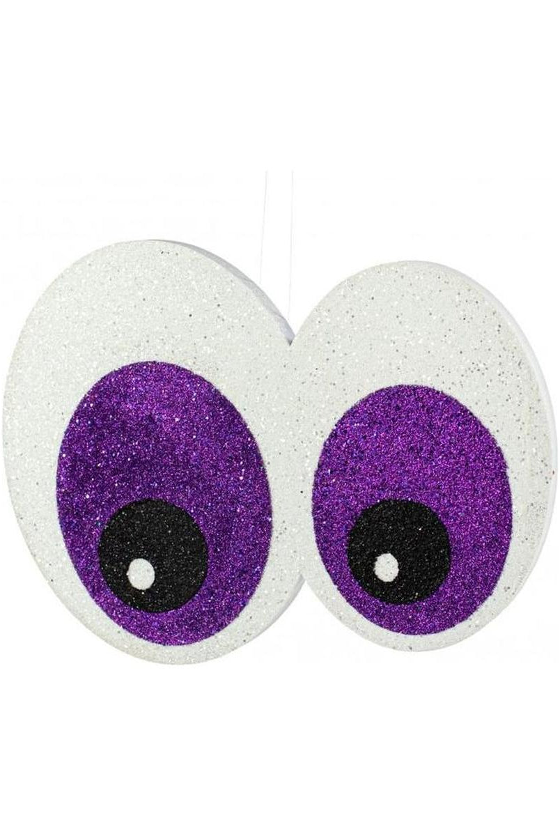 Shop For 14" Glitter Eyeballs Ornament Hanger: Purple at Michelle's aDOORable Creations