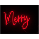 Shop For 14" Merry Lighted Wall Window Sign