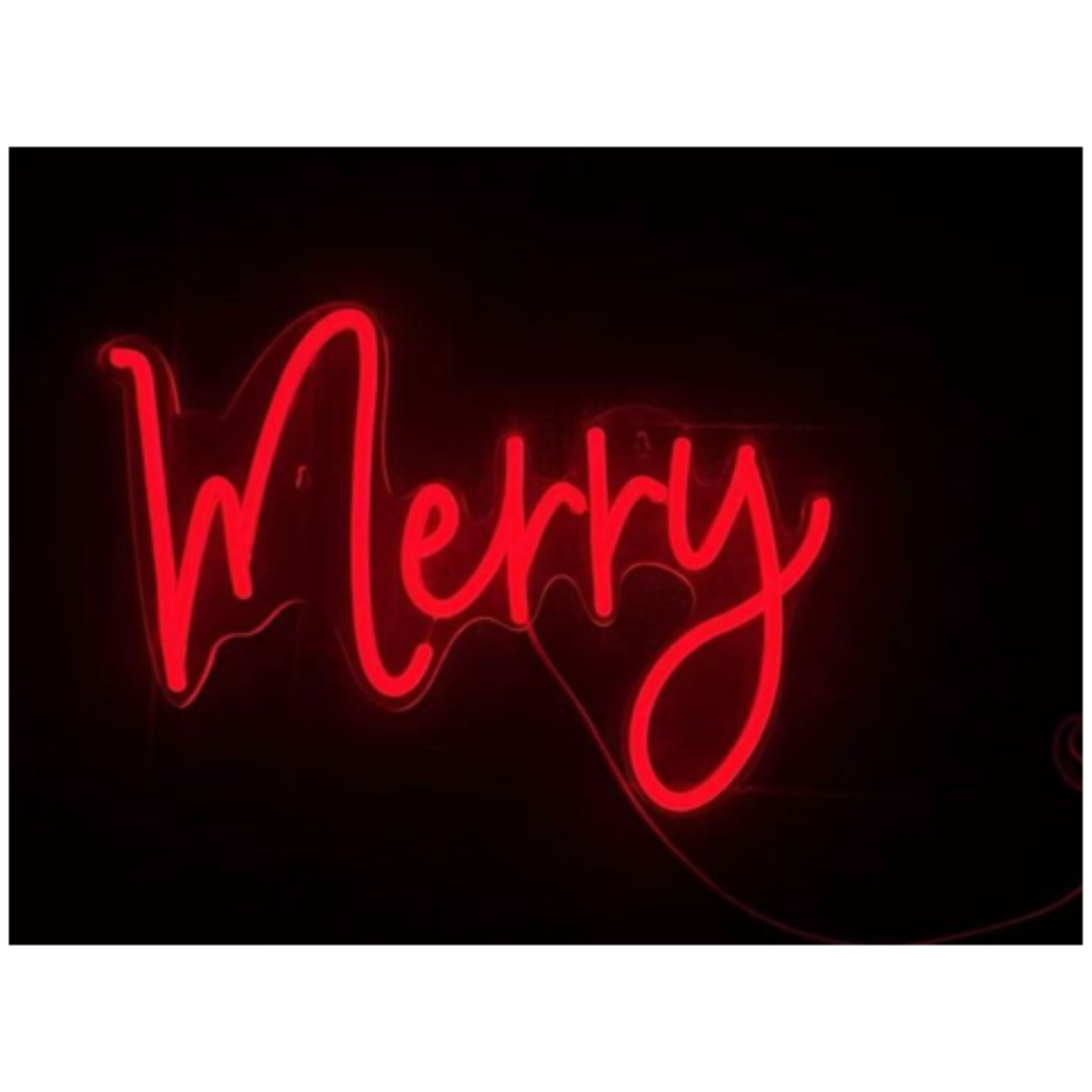 Shop For 14" Merry Lighted Wall Window Sign