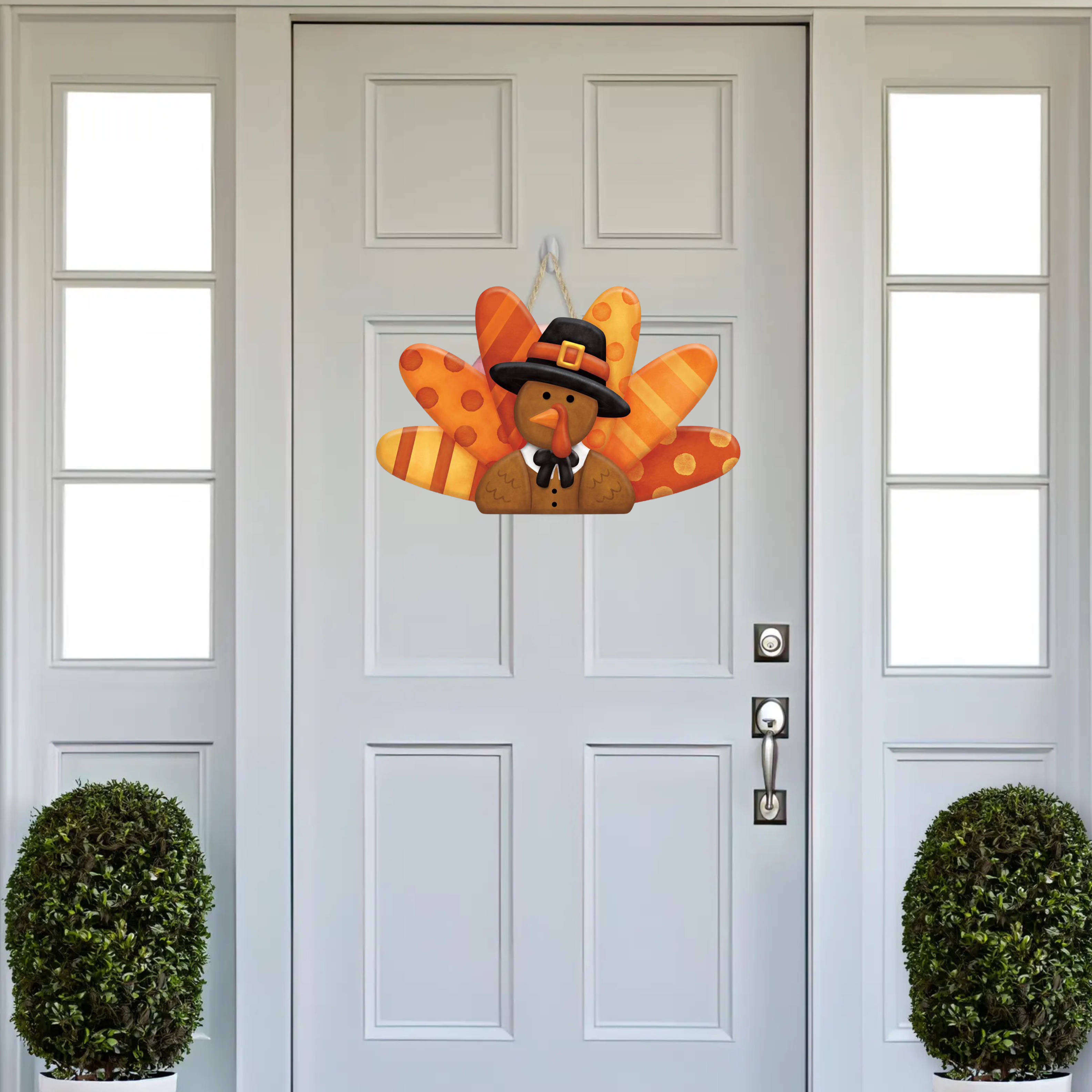 Shop For 14" Metal Embossed Turkey Sign