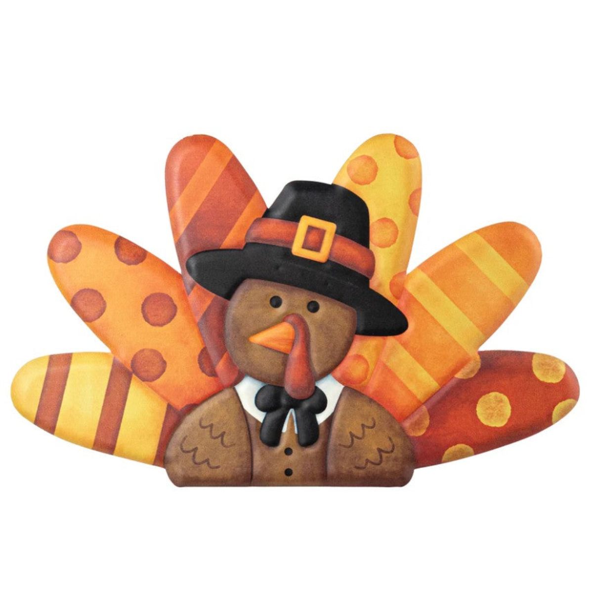 Shop For 14" Metal Embossed Turkey Sign