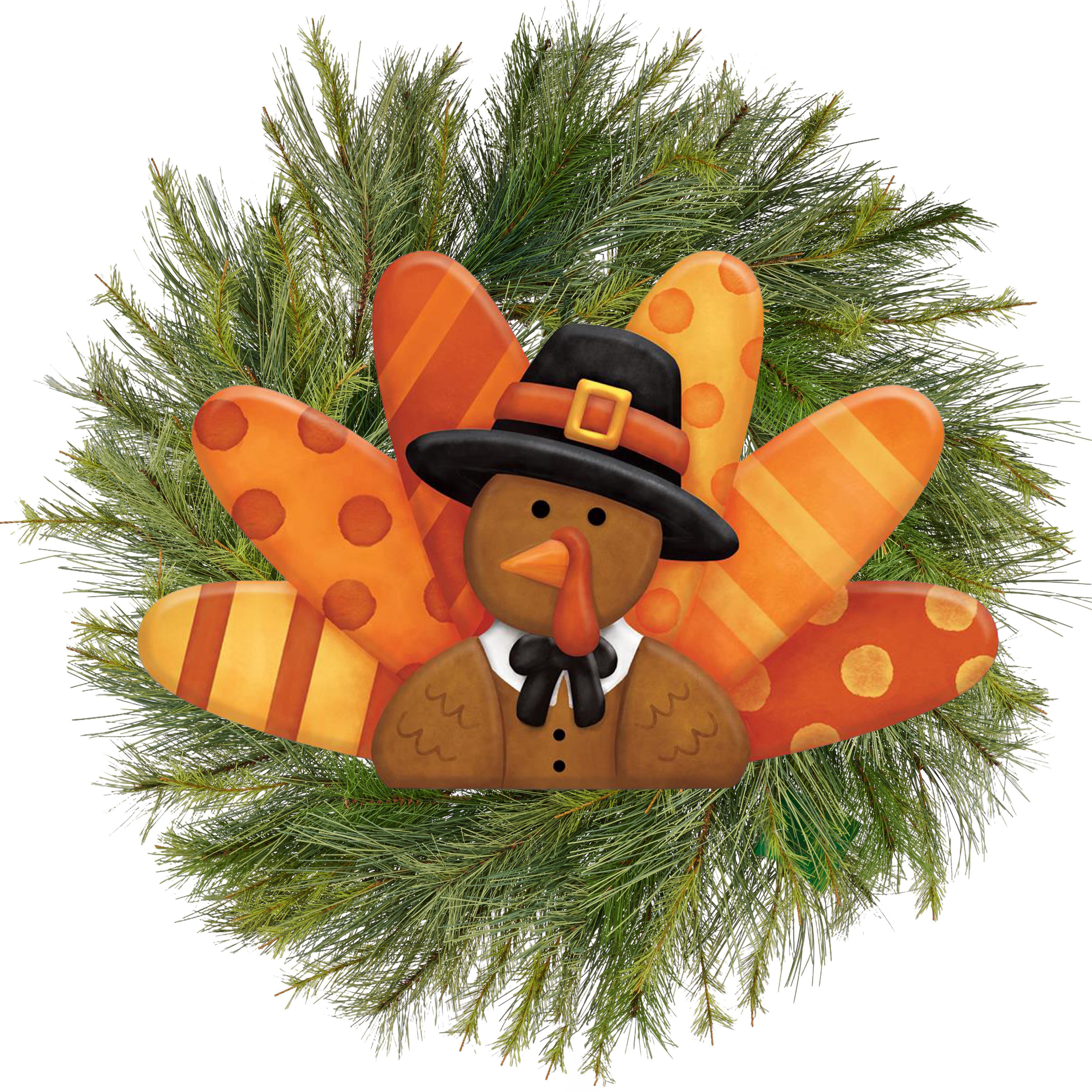 Shop For 14" Metal Embossed Turkey Sign