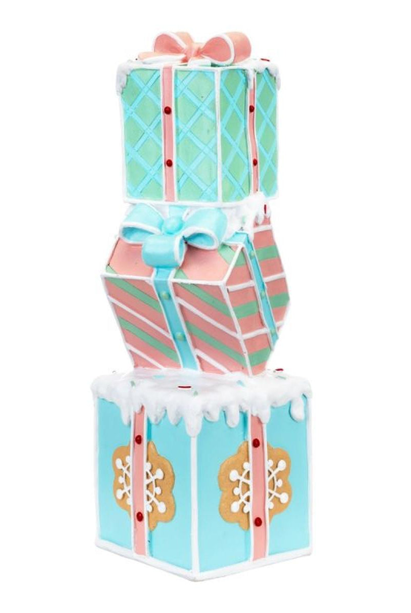 Shop For 14" Pastel Stacking Christmas Gift Boxes
