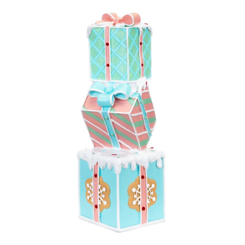 Shop For 14" Pastel Stacking Christmas Gift Boxes