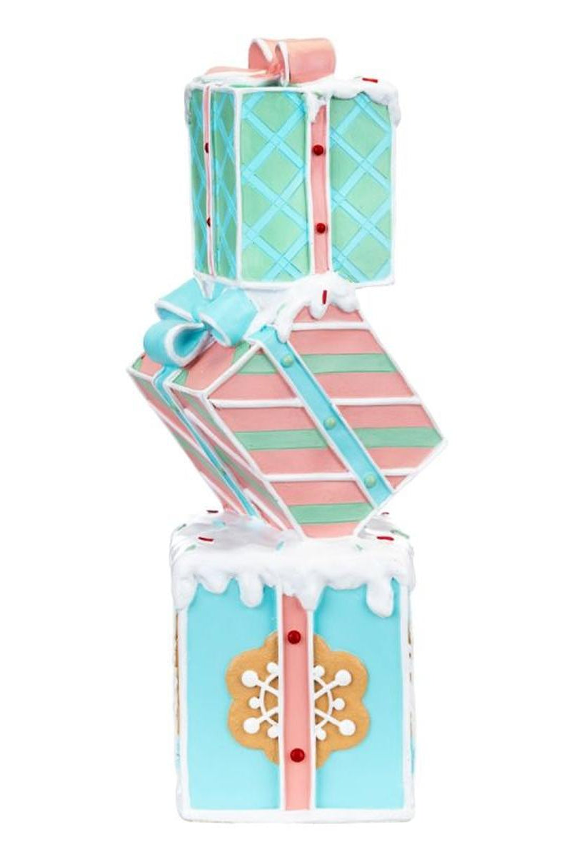 Shop For 14" Pastel Stacking Christmas Gift Boxes