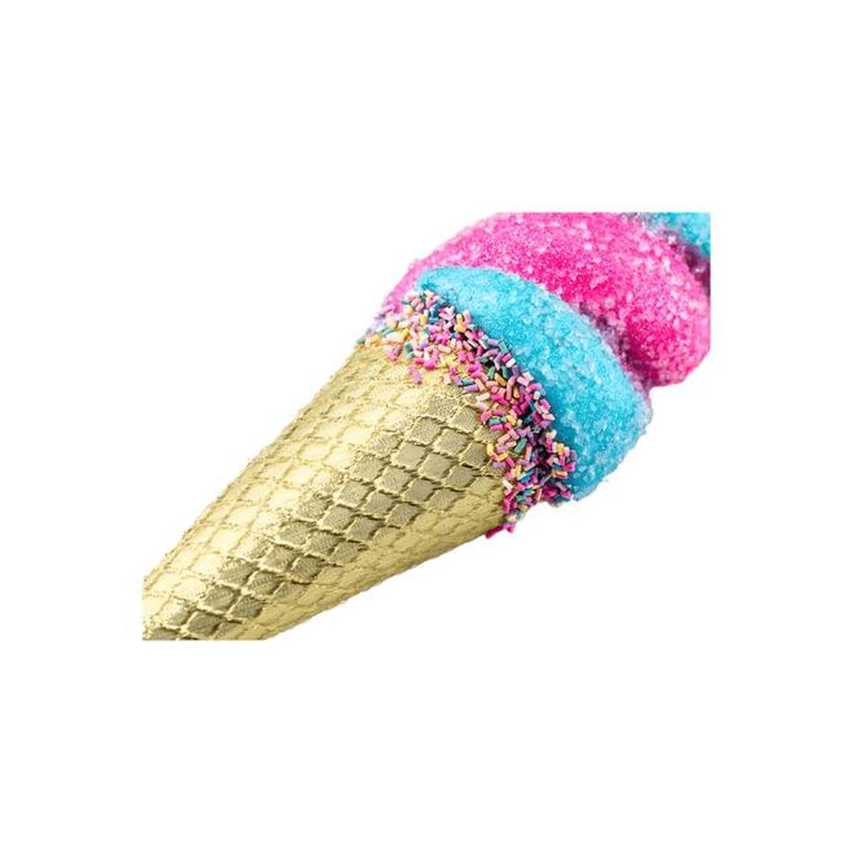 Shop For 14" Swirl Ice Cream Cone Ornament: Pink/Blue