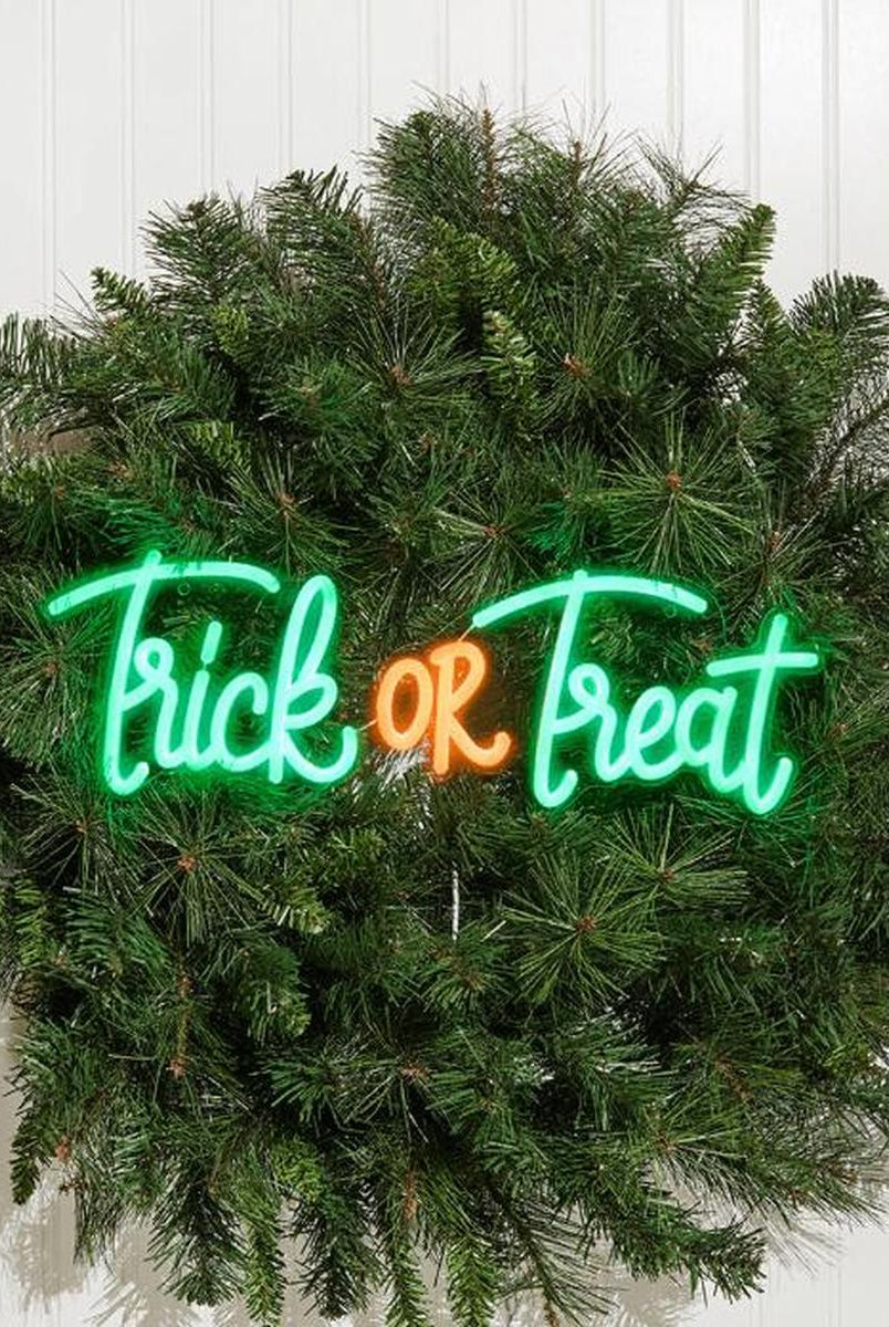 Shop For 14" Trick or Treat Lighted Sign