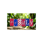 Shop For 14" Wooden Block Sign: Happy 4th of July