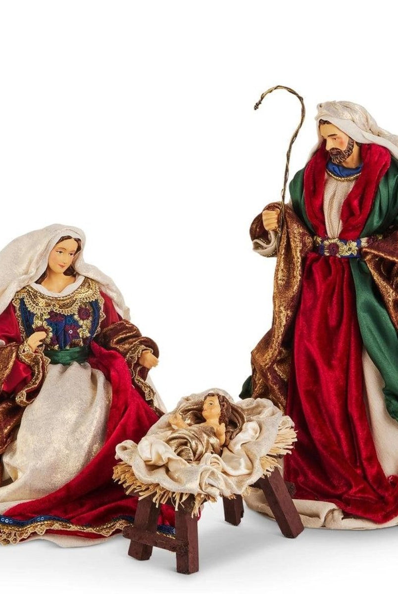 Shop For 14.75in Jewel Tone Holy Family