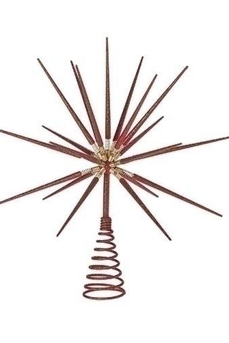 Shop For 15" Atomic Red Burst Treetopper