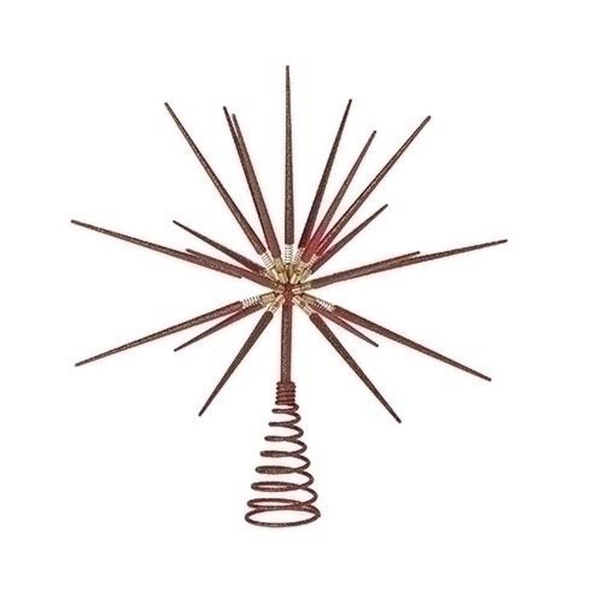 Shop For 15" Atomic Red Burst Treetopper