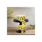 Shop For 1.5" Big Polka Dot Ribbon: Yellow & Black (10 Yards)
