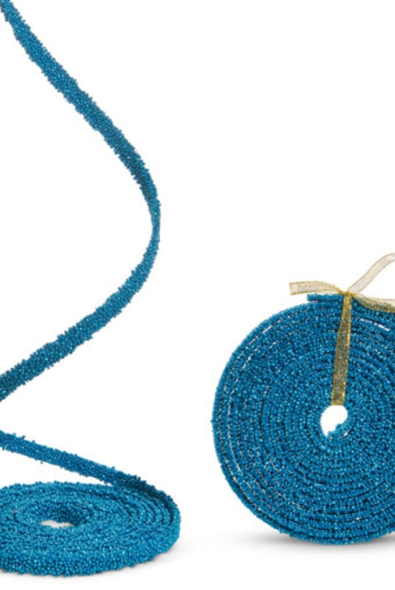 Shop For 15' Blue Beaded Garland
