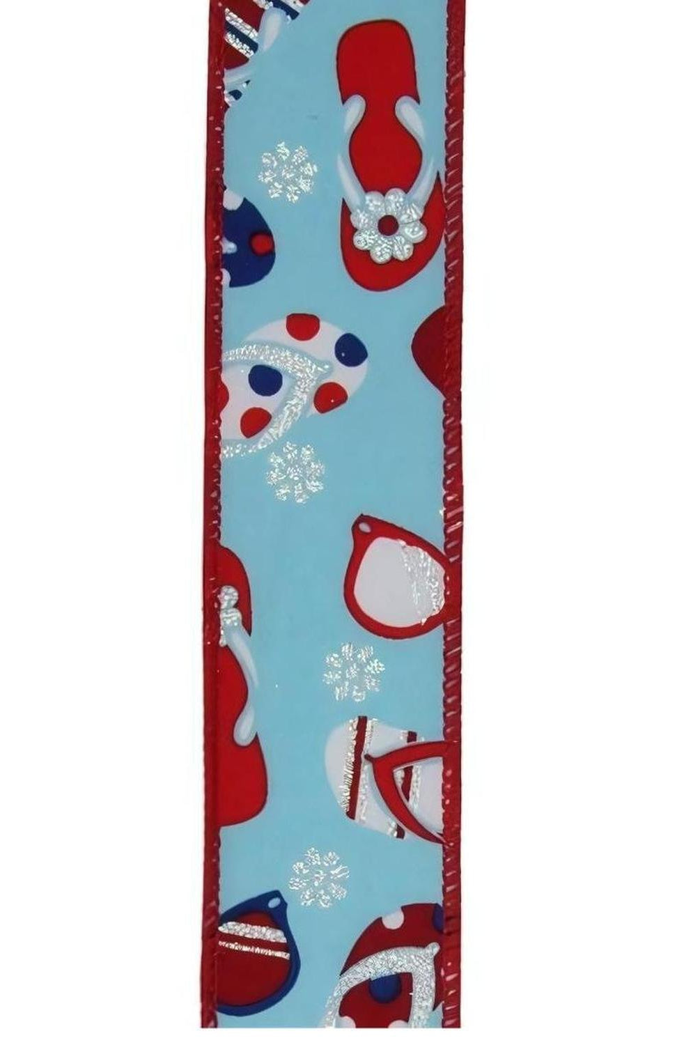 Shop For 1.5" Flip Flop and Sunglasses Ribbon: Light Blue (10 Yard)