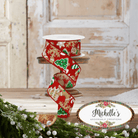 Shop For 1.5" Gingerbread Cookies Ribbon: Red (10 Yards)