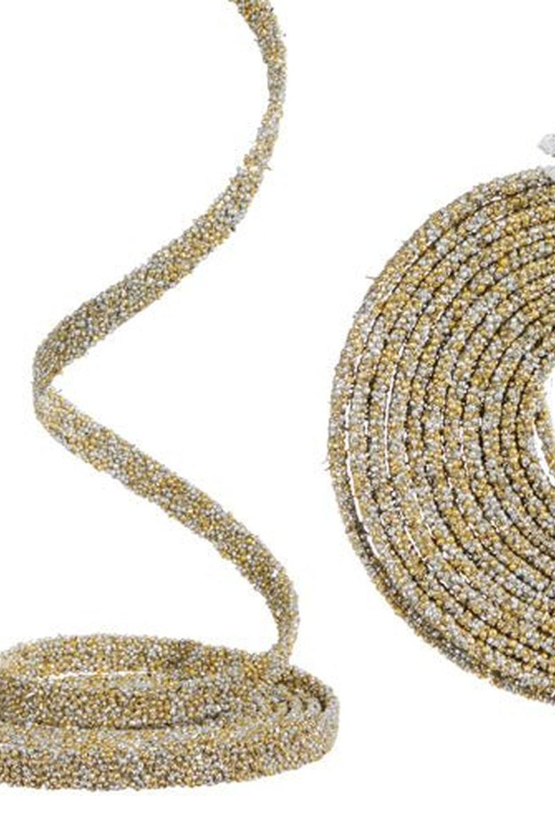 Shop For 15' Gold Beaded Garland