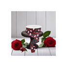 Shop For 1.5" Heart Leopard Spots Ribbon: Black (10 Yard)