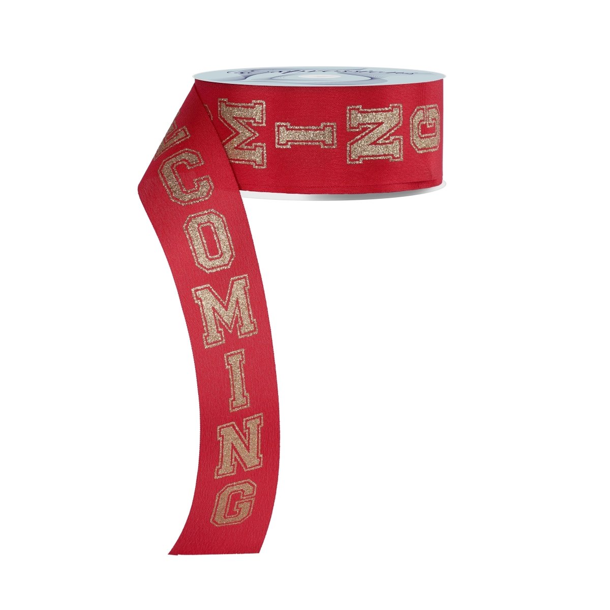 Shop For 1.5" Homecoming Ribbon: Red/Gold (100 Feet)