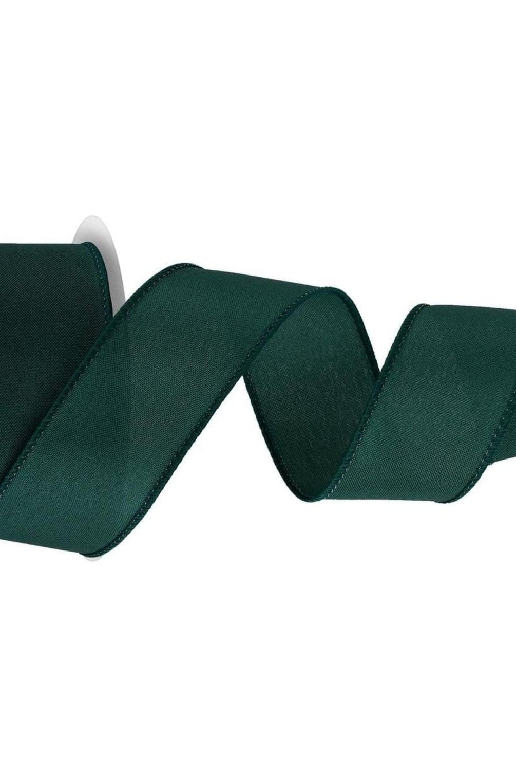 Shop For 1.5 in Solid PG Fabric Ribbon: Hunter Green (10 Yards)