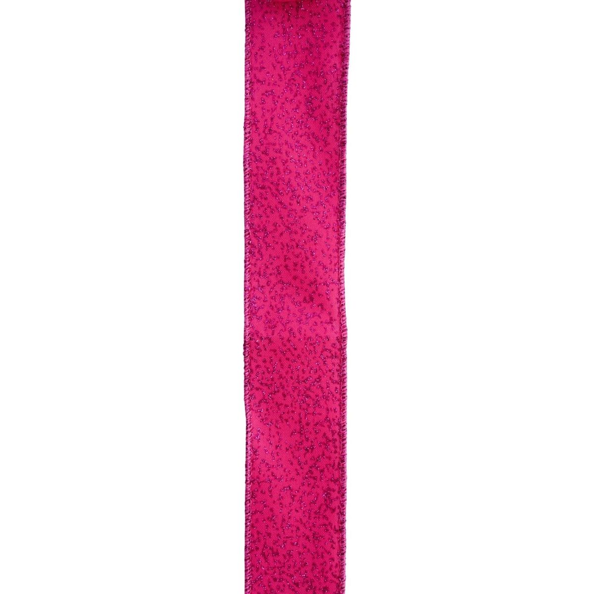 Shop For 1.5" Irregular Spotted Glitter Ribbon: Fuchsia (10 Yards)