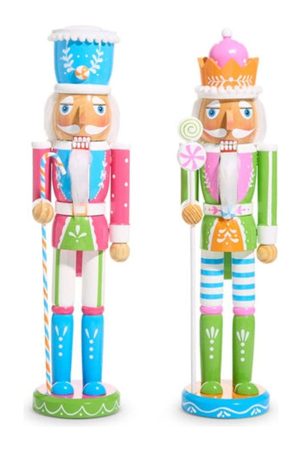 15" Pastel Nutcrackers