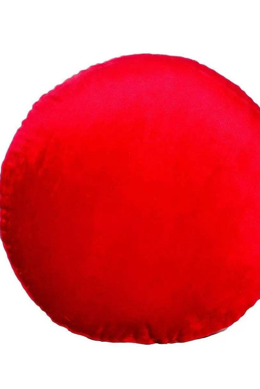 15" Peppermint Shaped Pillow: Red