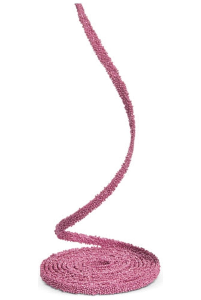 Shop For 15' Pink Beaded Garland