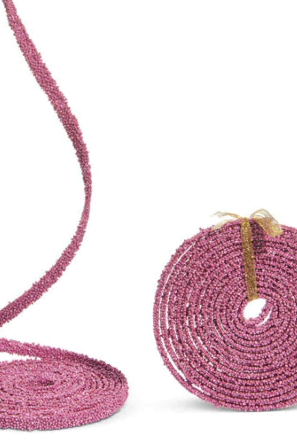 15' Pink Beaded Garland