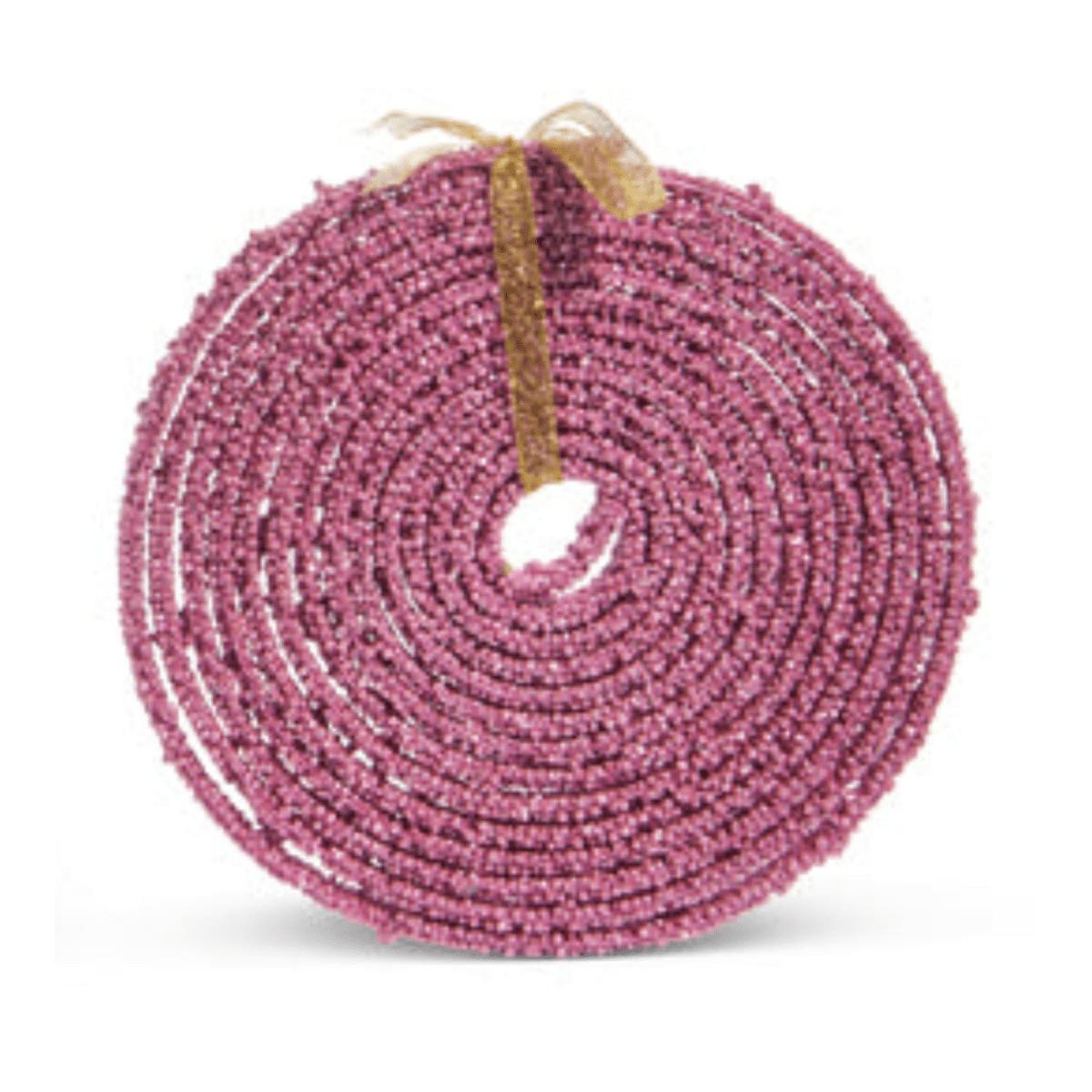 Shop For 15' Pink Beaded Garland