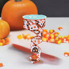 Shop For 1.5" Pumpkin Cat Candy Ribbon: White (10 Yards) at Michelle's aDOORable Creations