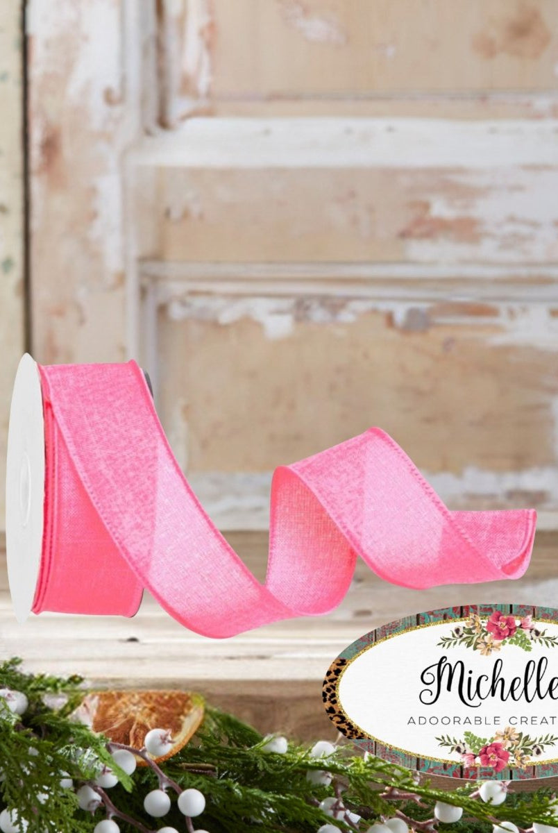 Shop For 1.5" Royal Burlap Ribbon: Pink (10 Yards)