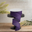 Shop For 1.5" Royal Burlap Ribbon: Purple (10 Yards)