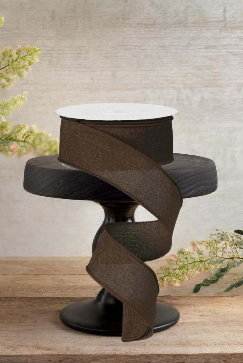 Shop For 1.5" Royal Canvas Ribbon: Brown (10 Yards)