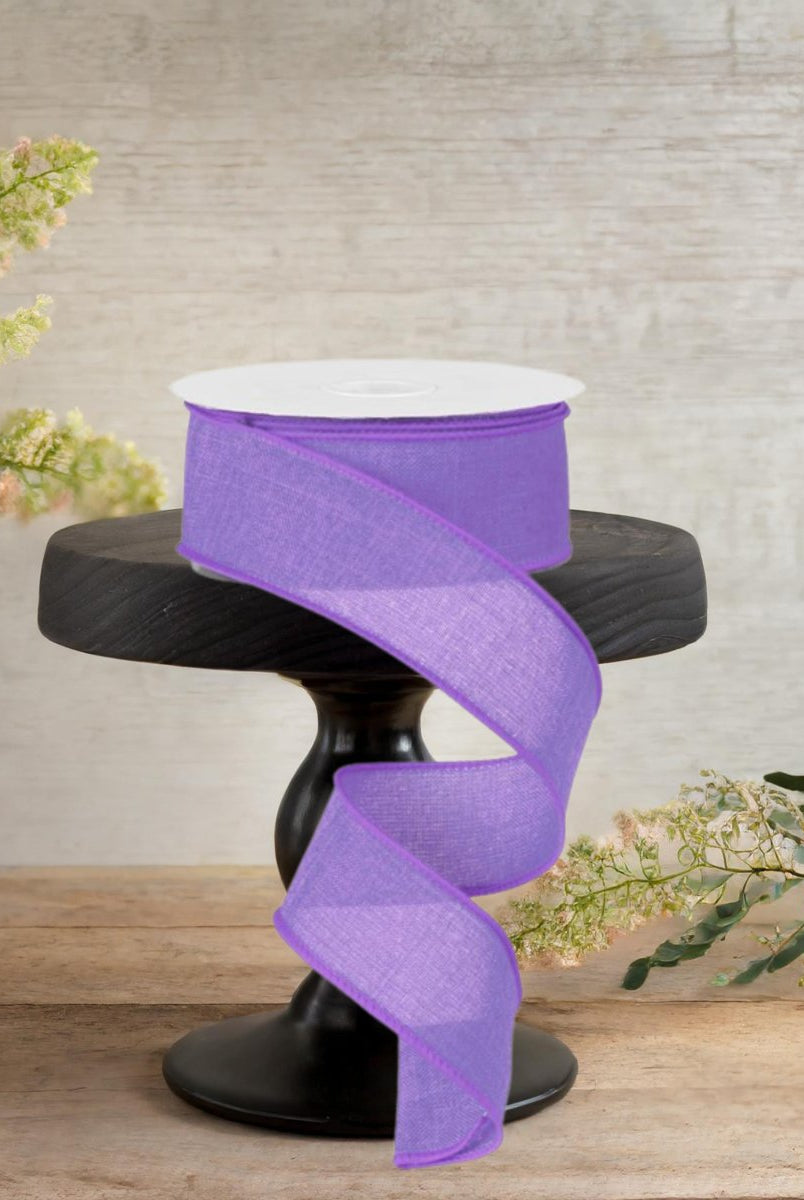 Shop For 1.5" Royal Canvas Ribbon: Lavender (10 Yards)
