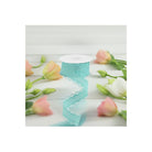 Shop For 1.5" Scalloped Edge Ribbon: Ice Blue (10 Yard) at Michelle's aDOORable Creations