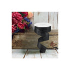 Shop For 1.5" Shimmer Glitter Ribbon: Black (10 Yards)