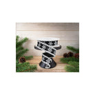 Shop For 1.5" Snowflake Drift Ribbon: Black & White (10 Yards)