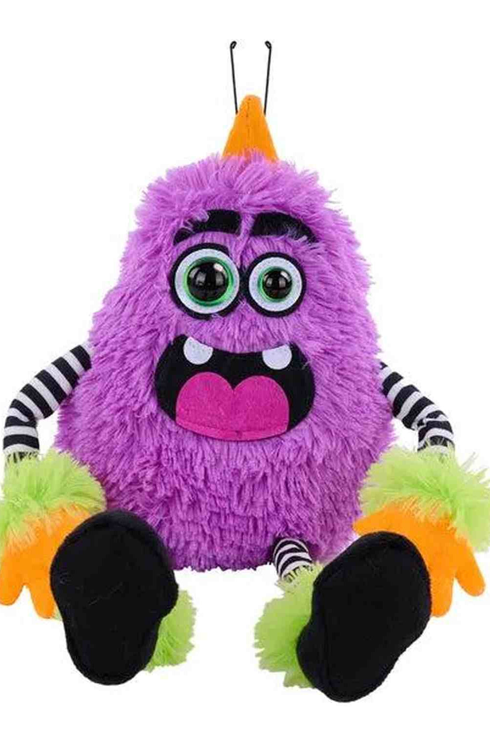 Shop For 15.25in Plush Monster W/Horn: Purple