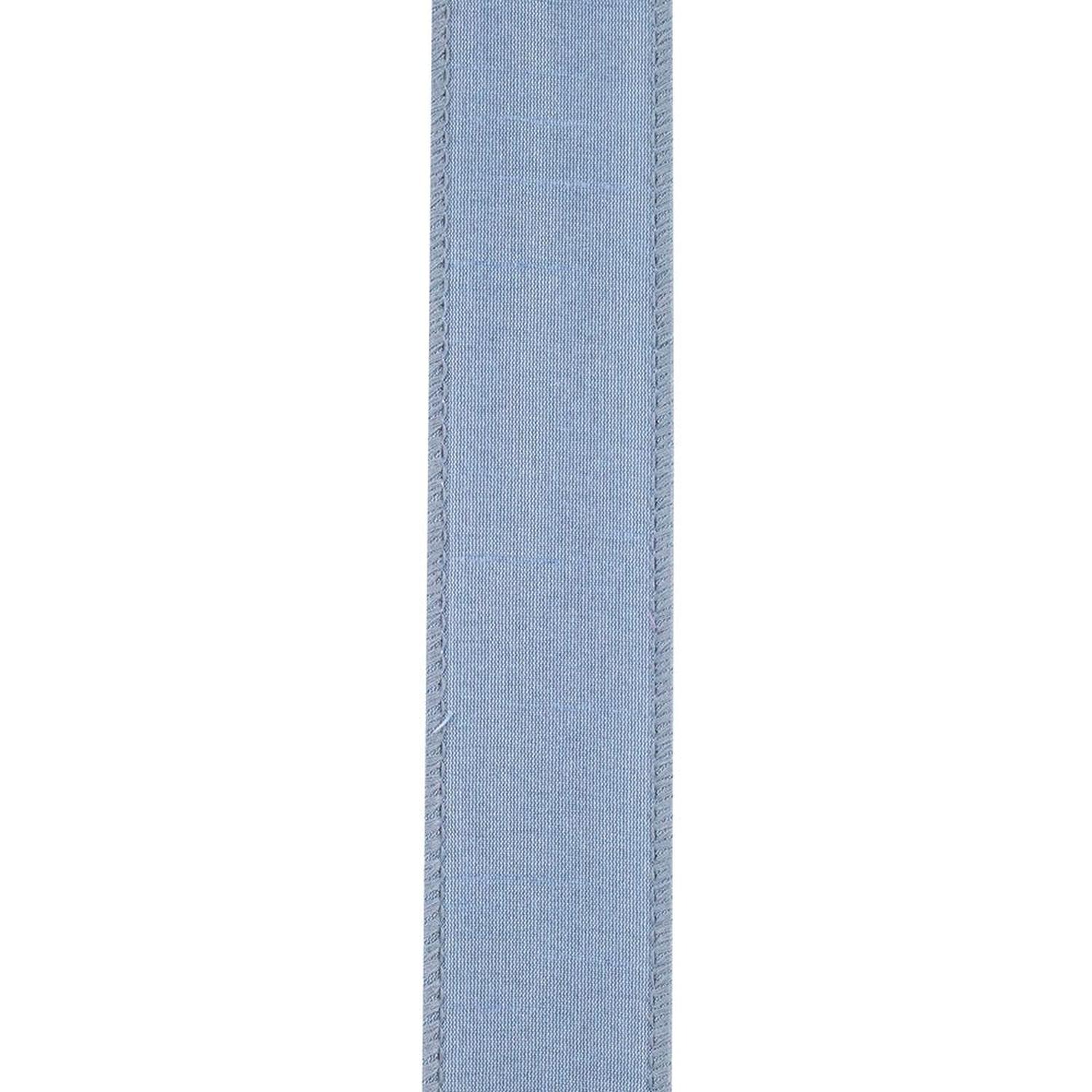 Shop For 1.5in Dupioni Supreme Ribbon: French Blue (10 Yards)