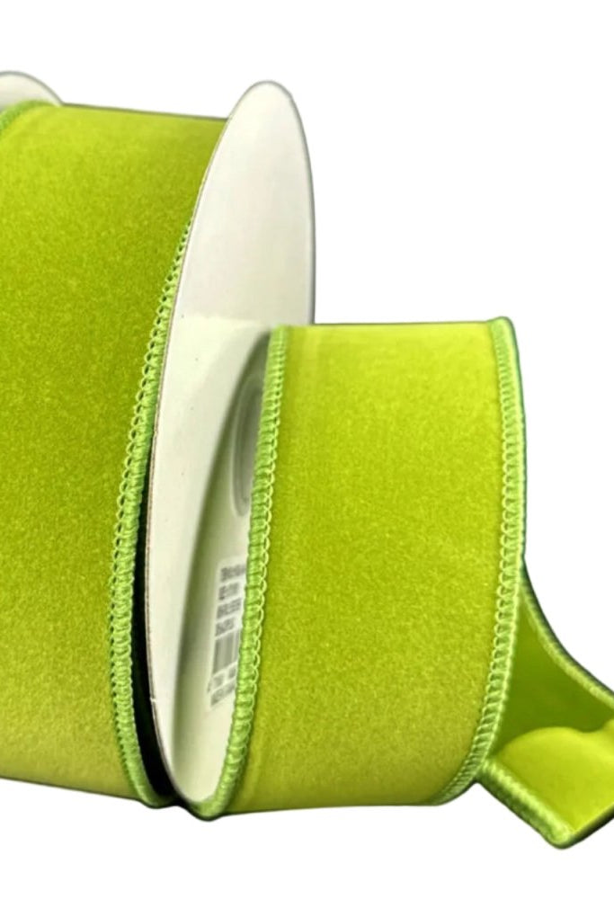 Shop For 1.5in Flat Velvet Ribbon: Sage Green (10 Yards)