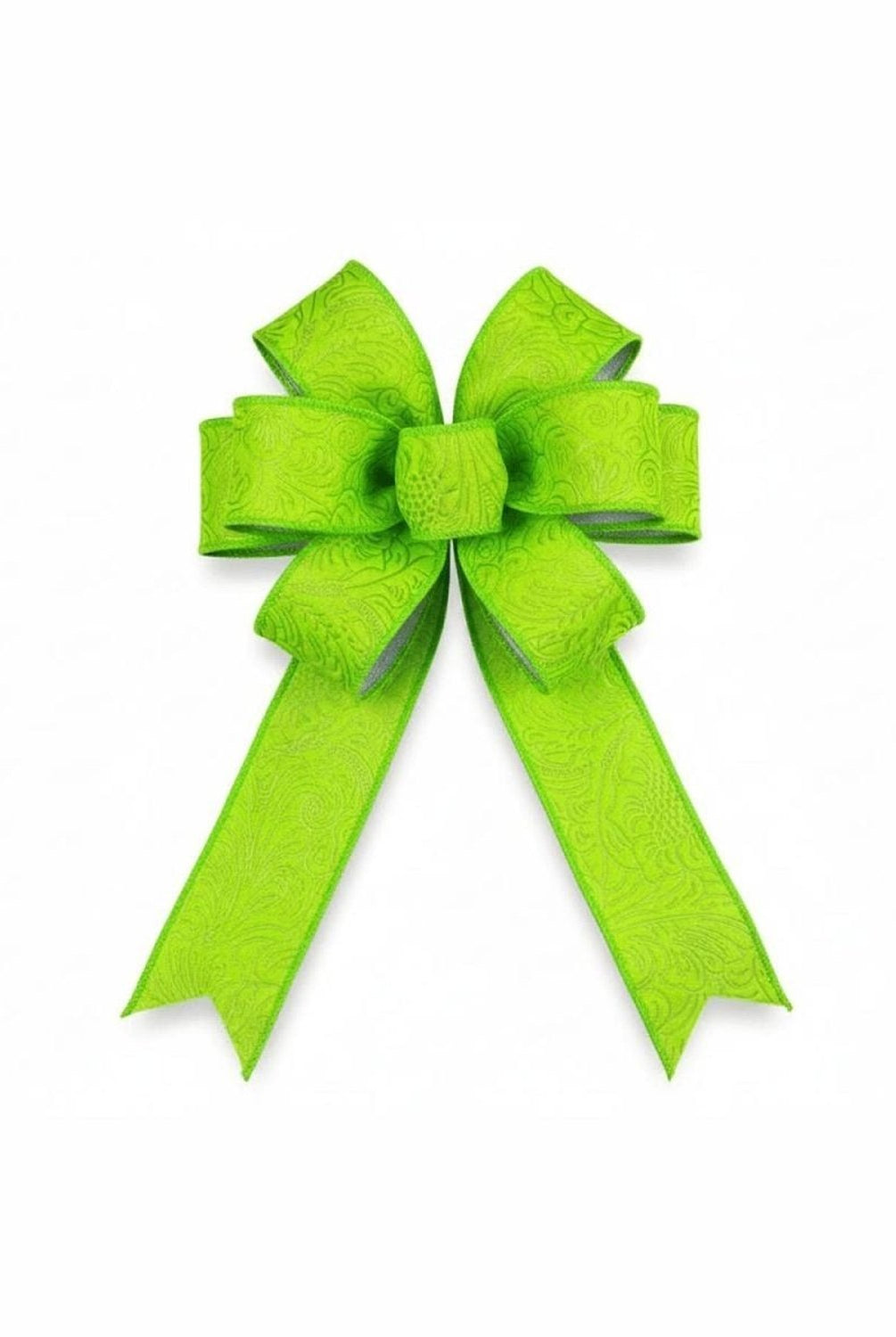 Shop For 1.5in Flower Breeze & Dupioni Ribbon: Lime & Lavender (10 Yards)