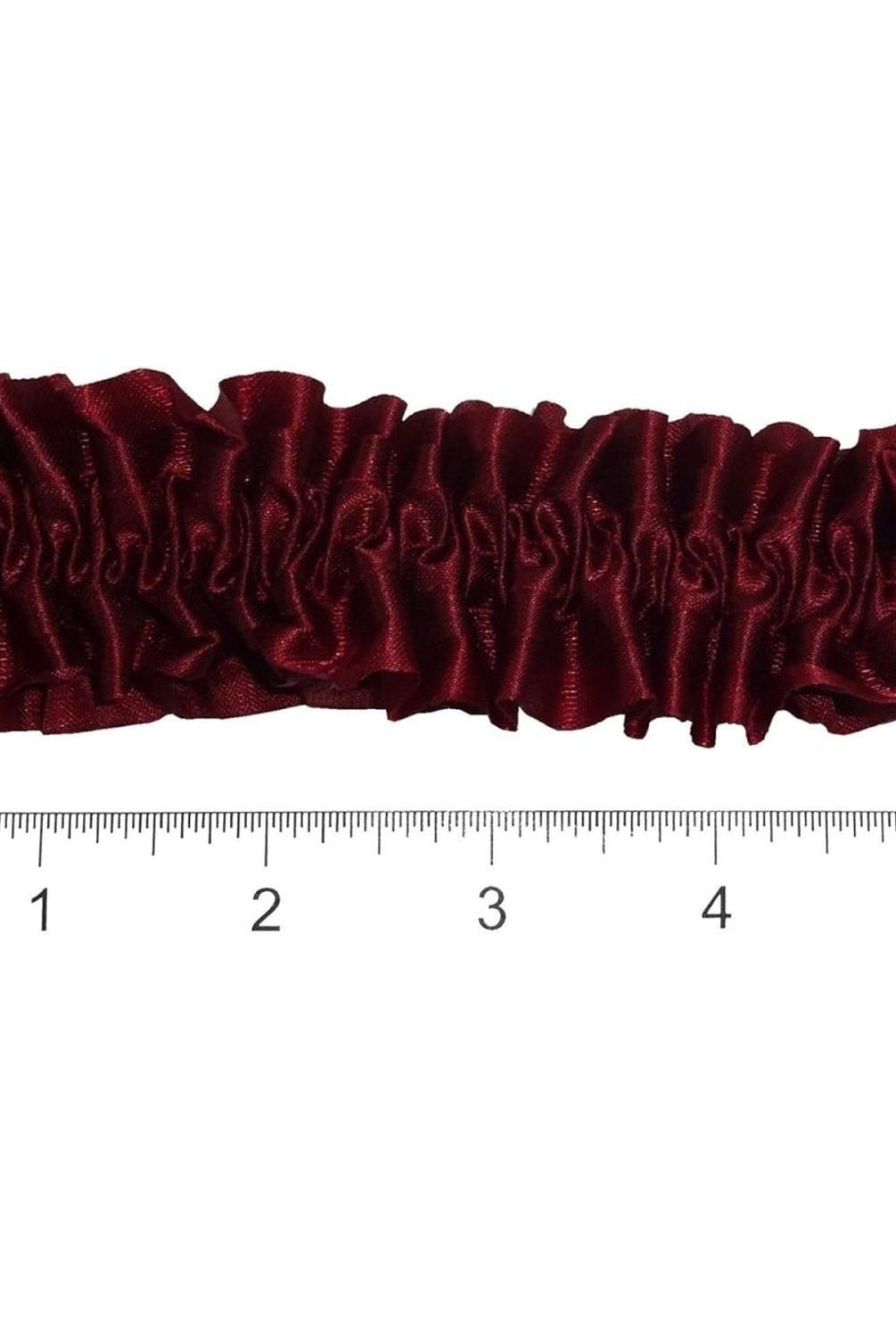 Shop For 1.5in Football Garter: Burgundy