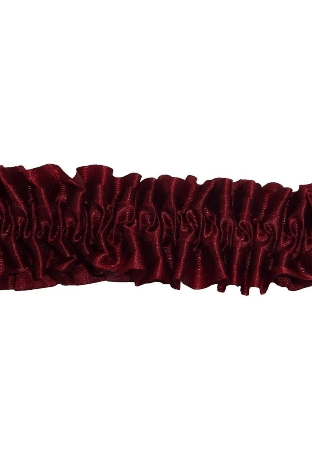 Shop For 1.5in Football Garter: Burgundy